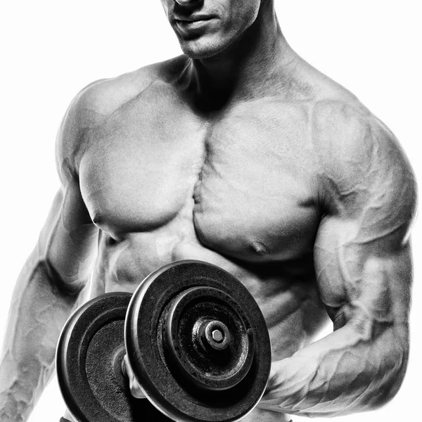 Muskelprotz Bodybuilder. — Stockfoto