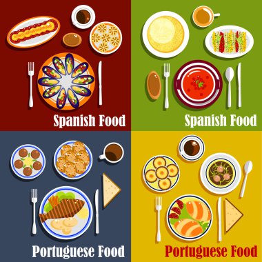 Portekiz ve İspanyol ulusal mutfağı