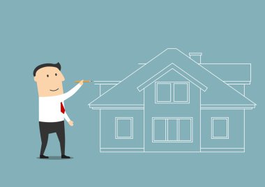 İşadamı bir ev satın planlıyor