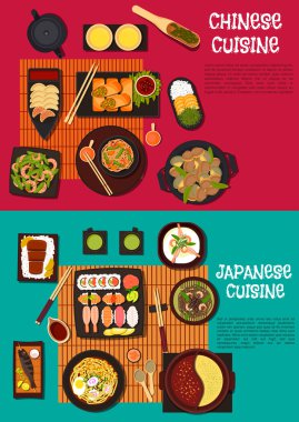 Japon ve Çin mutfağının popüler yemekleri