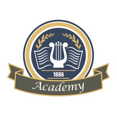 Lir ile müzik ve sanat akademisi rozeti