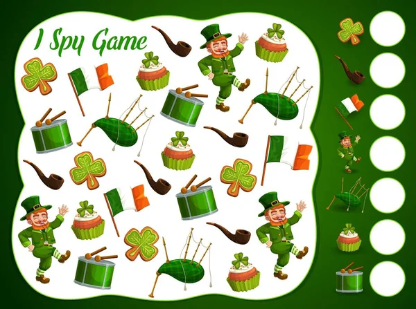 Kids Board Game Vector Template Saint Patricks Step Boardgame Spiral Stock  Vector by ©Seamartini 444545184