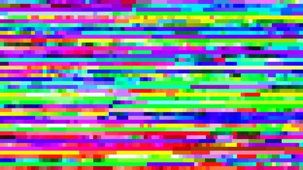 Глюк Фону Цифрові Пікселі Шуму Телевізійної Рамки Вектор Візерунок Глюка — стоковий вектор