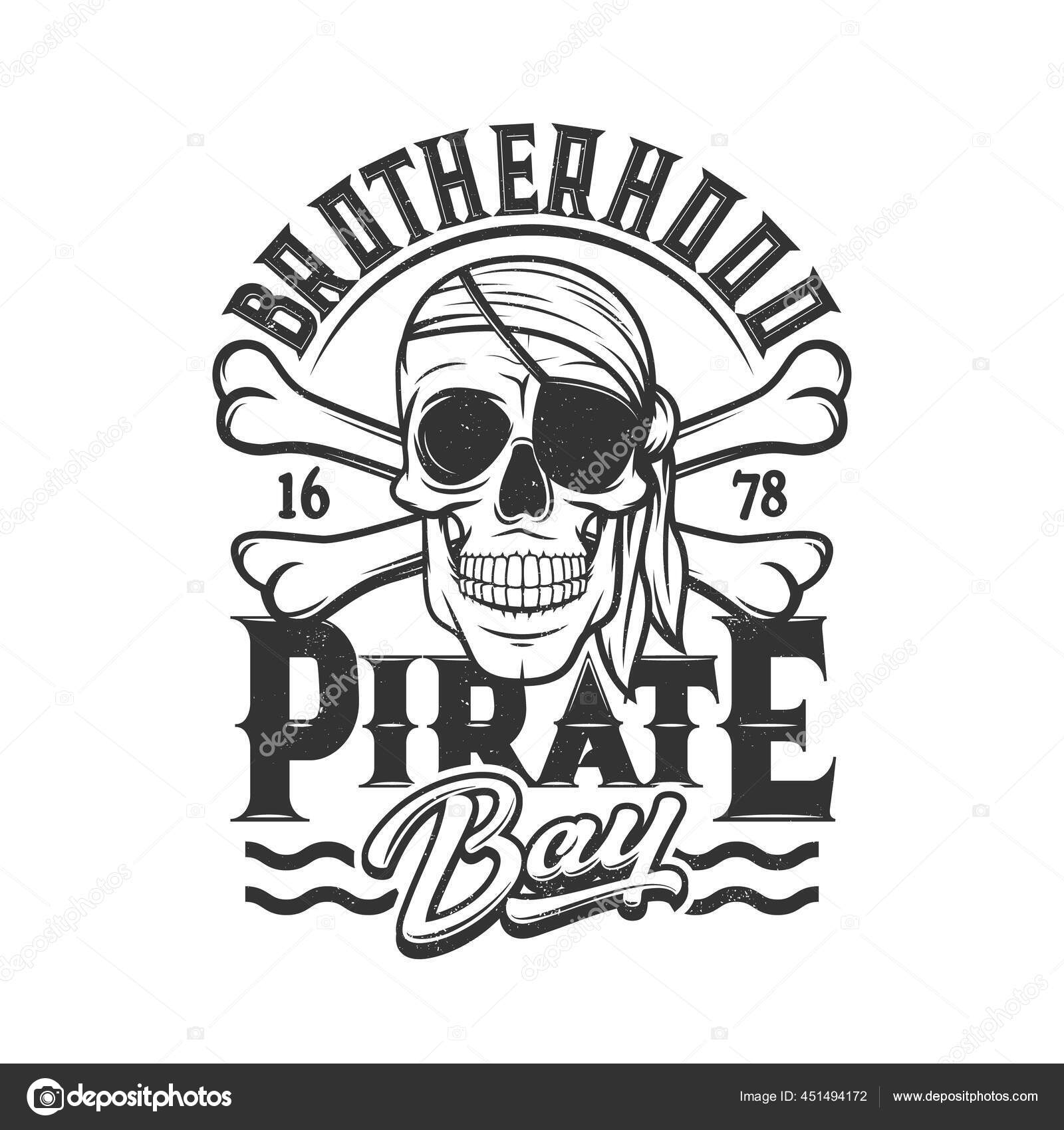 Vetor de tripulação de pirata, Vetor Premium