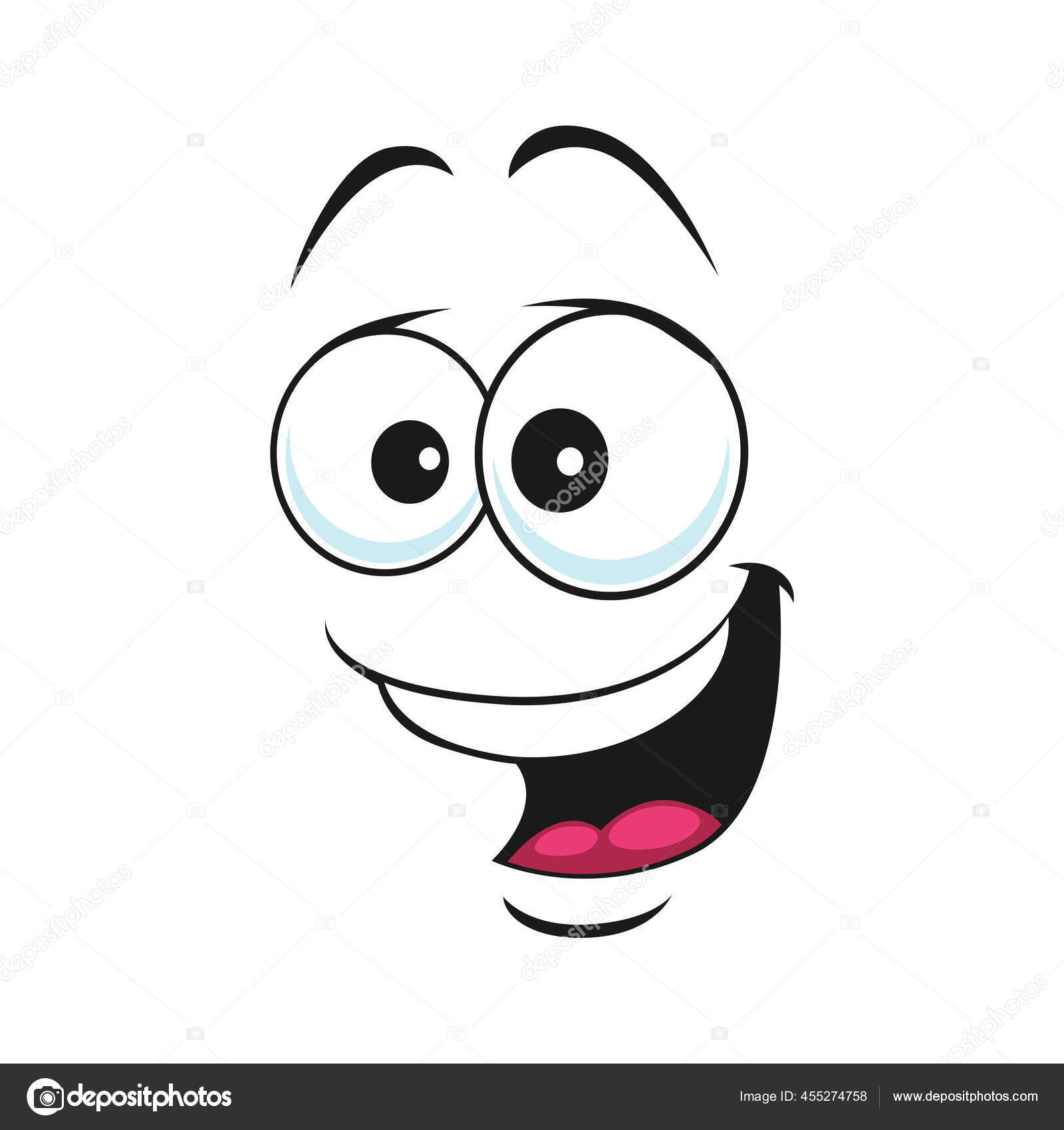 Cartoon Unhappy Mouth Stock Illustration - Download Image Now - Bizarre,  Cheerful, Clip Art - iStock