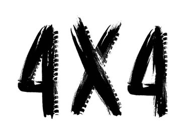 Siyah boya lekeli off-road yarış spor grunge baskısı, araba lastikleri, vektör dokusunda kirli izler. Otomobil lastikleri, kamyon lastikleri ve tekerlek koruyucuları lastik izleri yaktı. Yarış sembolü