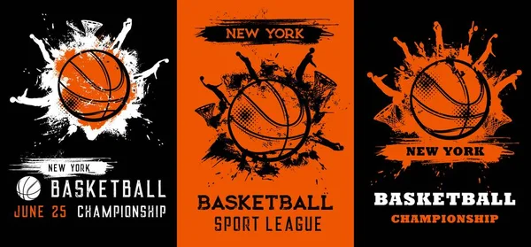 Dark Grey And Orange Modern Geometric Basketball Tournament Poster -  Venngage