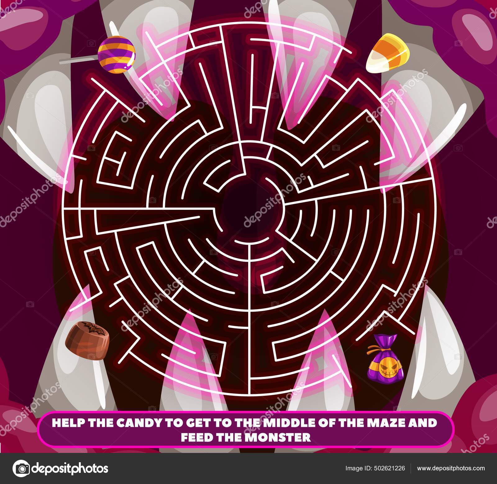 Labyrinth maze make a cocktail drink board game Vector Image