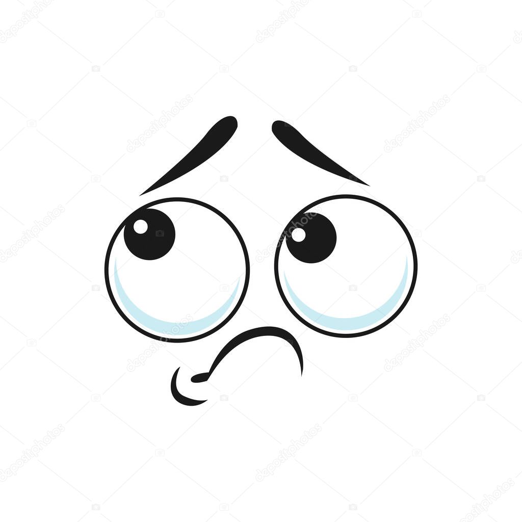 Vettoriale stockIncerto Gesto Sorridente Isolato Emoticon Confuso Perplesso  Non Sapendo Risposta di ©VectorTradition #504558328, image size:1024x1024