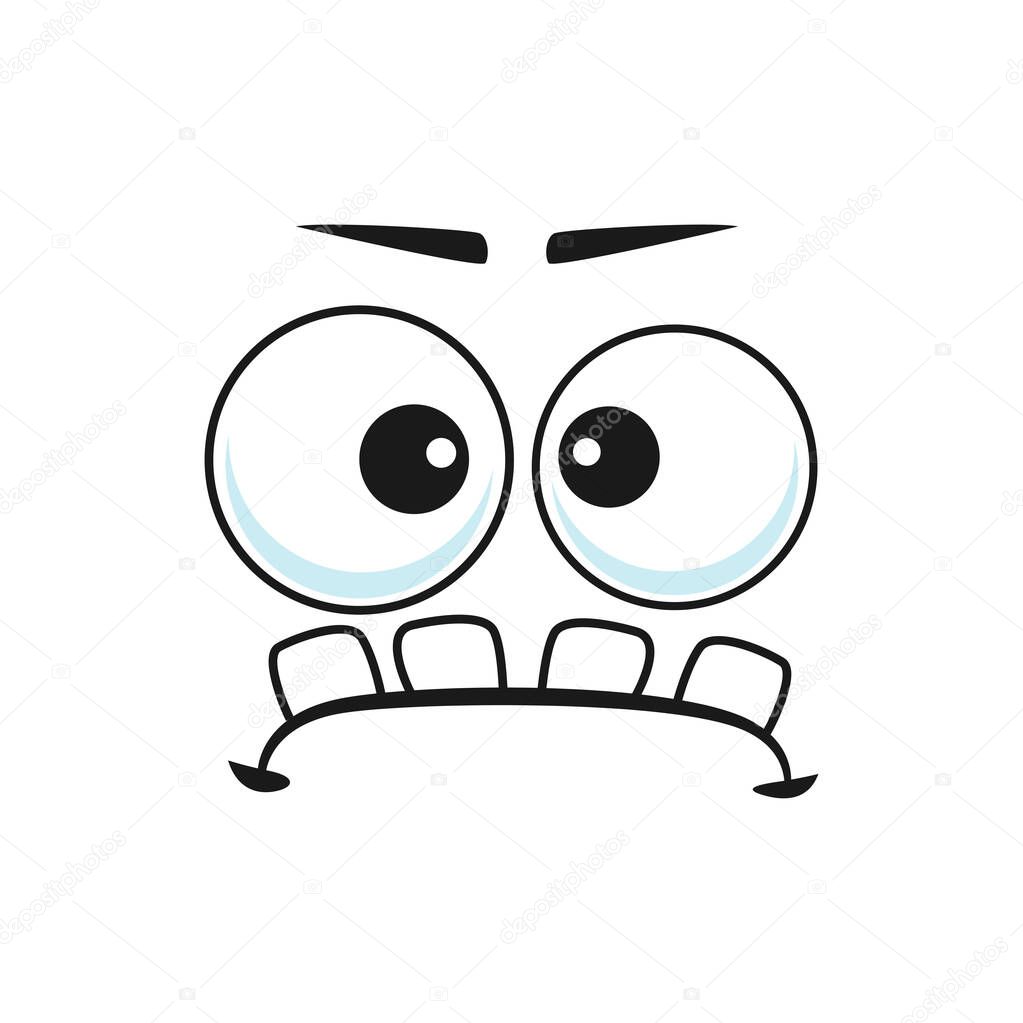 Vettoriale stockStrano Stupido Emoticon Con Ampio Dente Bocca Isolato Icona  Vettore di ©VectorTradition #504558378, image size:1024x1024