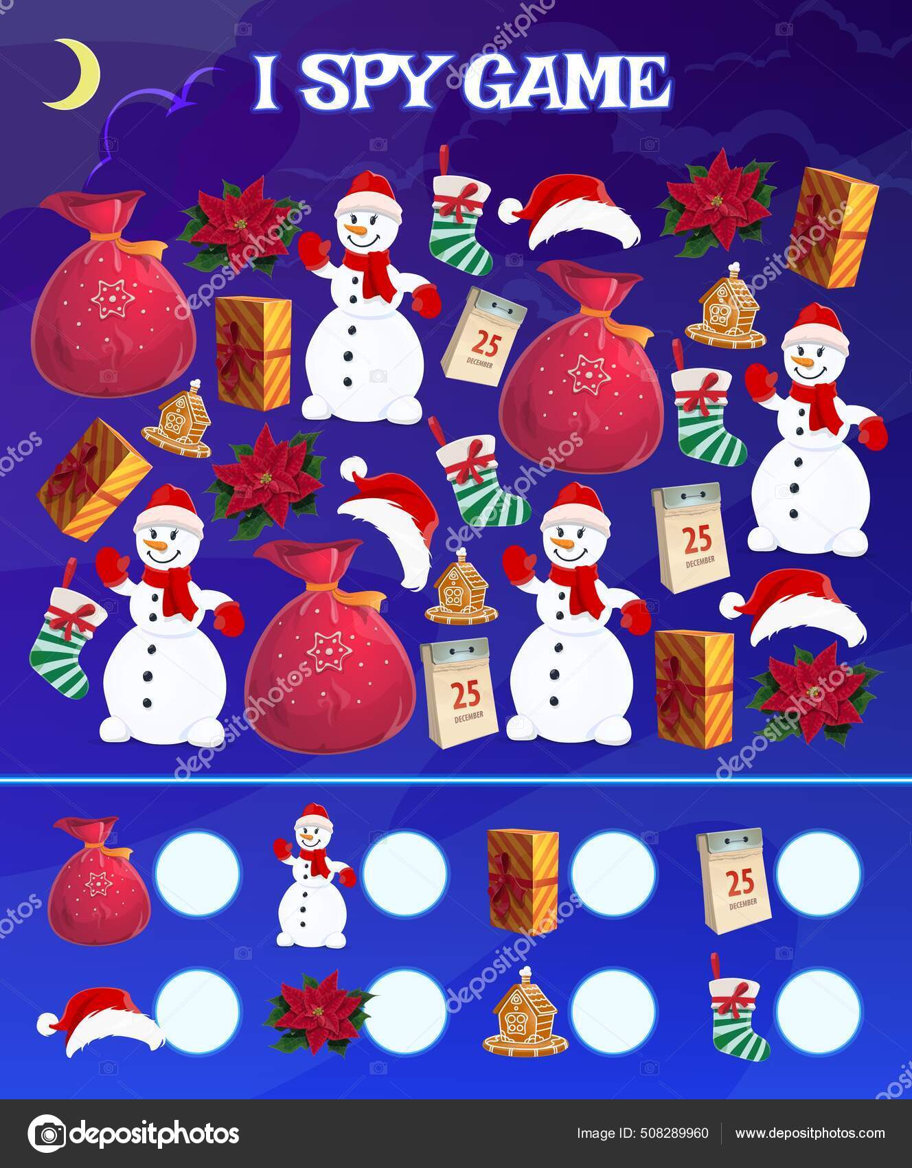 Jogo de sudoku para crianças com fotos. feliz natal e feliz ano