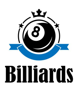 havuz ve bilardo amblemi
