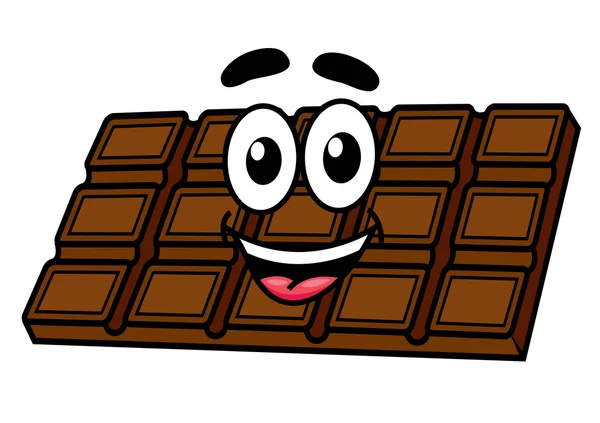 Chocolate de dibujos animados — Vector de stock
