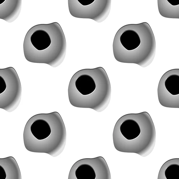 Gun bullet shot holes seamless pattern — Stock Vector