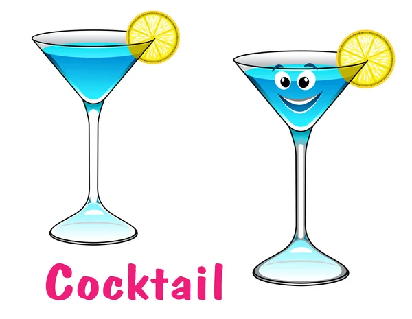 Cartoon personaggio cocktail — Vettoriale Stock