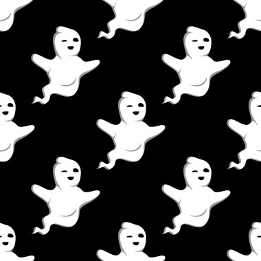 Cadılar Bayramı Ruhu Kusursuz Desen 