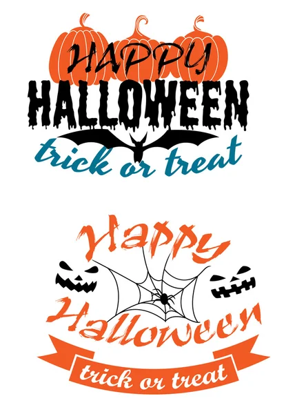 Halloween semester part banners — Stock vektor