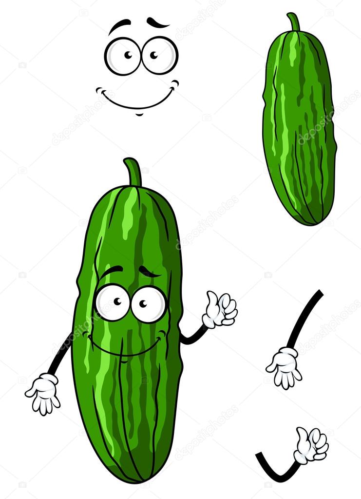 Cartoon cucumber Vector Art Stock Images | Depositphotos Cartoon cucumber Vector Art Stock Images | Depositphotos