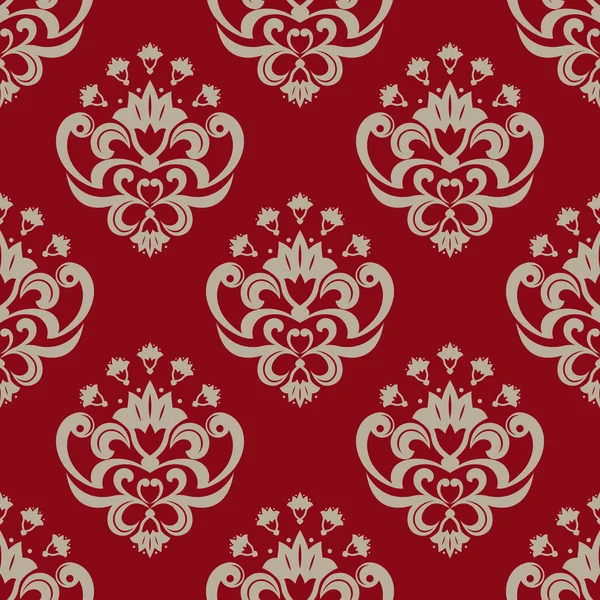 Dekoratif çiçek seamless modeli