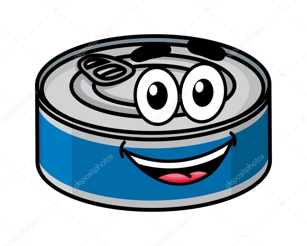 Cartoon happy tin can character Stock Vector Image by ©Seamartini #53784963 Cartoon happy tin can character Stock Vector Image by ©Seamartini #53784963