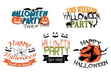 Вечірка на Хелоуін банерами 