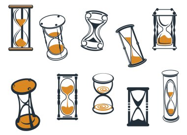 Hourglasses veya yumurta zamanlayıcılar