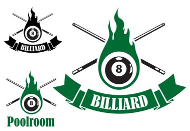 Bilardo kutsal kişilerin resmi ile çapraz ipuçları