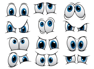 Download Cartoon Eyes Free Vector Eps Cdr Ai Svg Vector Illustration Graphic Art