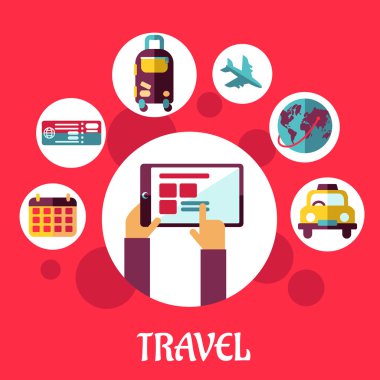 seyahat düz kavramı