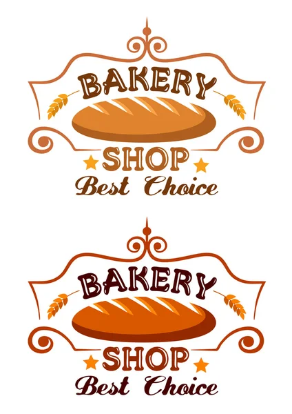 Bakery shop label — Stock Vector