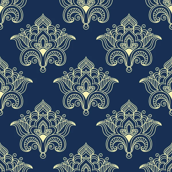 Persian paisley motif sans couture — Image vectorielle
