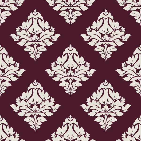 Vintage damask seamless pattern — Stock Vector