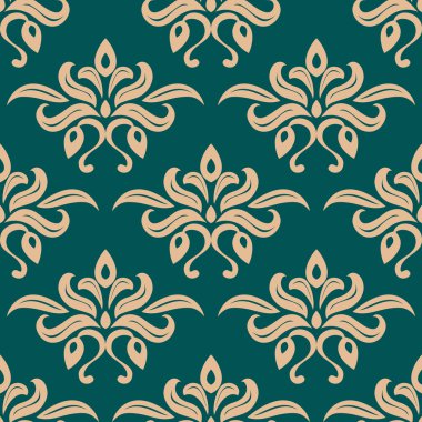 Lale çiçek seamless modeli