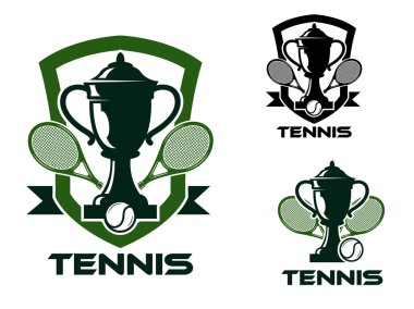 Tenis Turnuvası rozetleri ve logosu