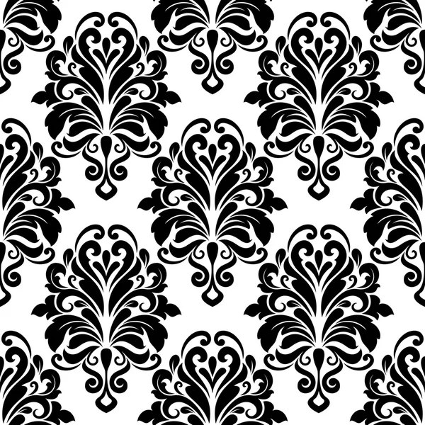 Vintage classic floral seamless pattern — Stock Vector