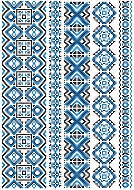 Etnik nakış desenleri ve Kenarlıklar