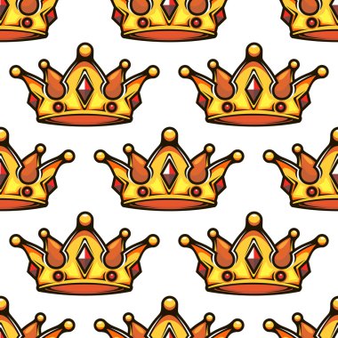 Çizgi film İmparator kron seamless modeli