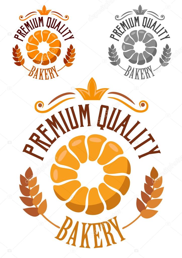 Premium Bakery badge or label