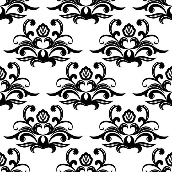 Dainty floral seamless pattern — Stock Vector