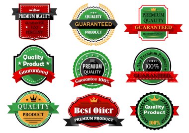 En iyi teklif ve kaliteli ürün düz etiketleri