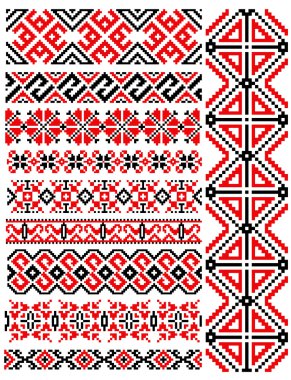 Etnik vintage desen ve süs eşyaları