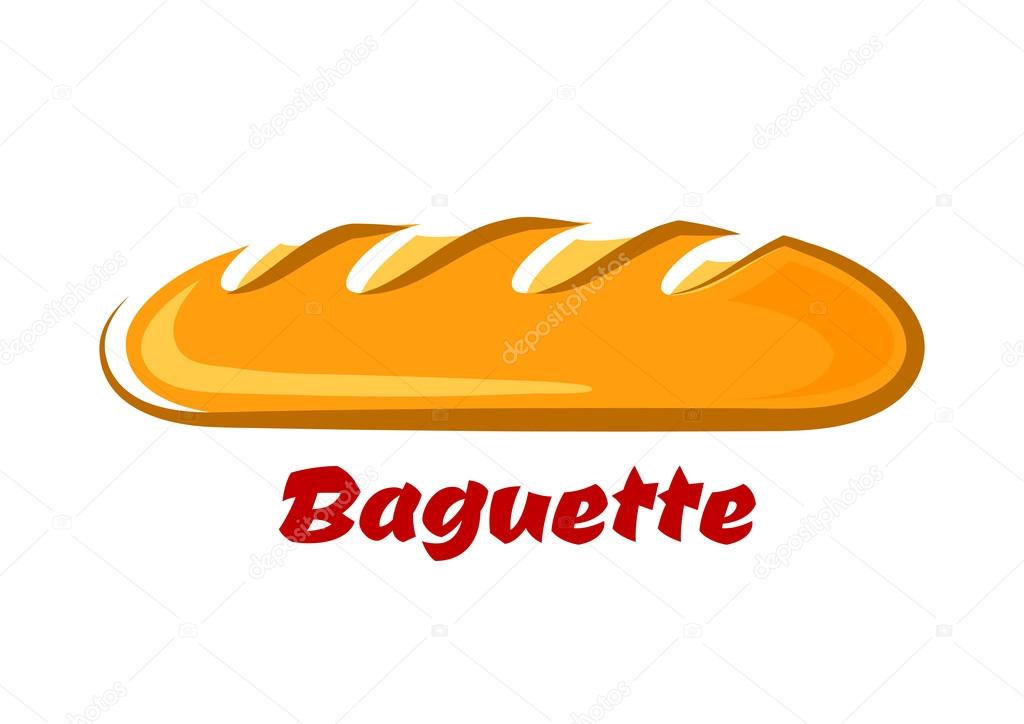 French crispy baguette in cartoon style Stock Vector Image by ©Seamartini #70124141 French crispy baguette in cartoon style Stock Vector Image by ©Seamartini #70124141