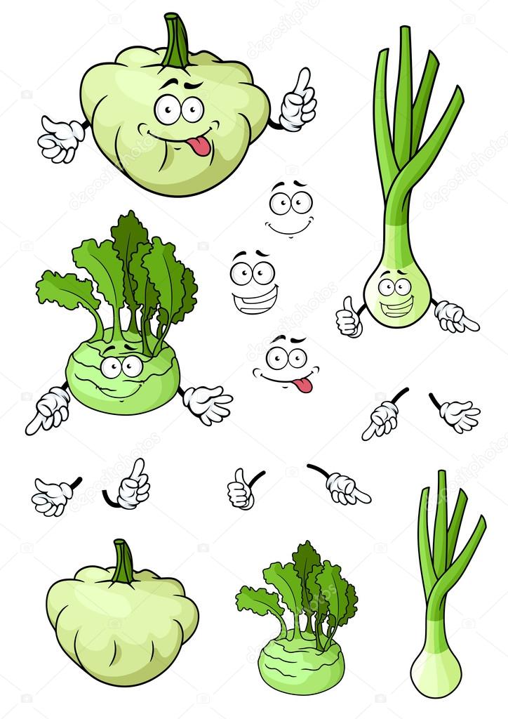 Cartoon onion, pattypan squash, kohlrabi vegetables Stock Vector Image by ©Seamartini #77240292 Cartoon onion, pattypan squash, kohlrabi vegetables Stock Vector Image by ©Seamartini #77240292