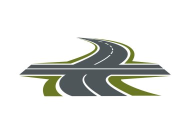 Crossroad symbol for transportation design