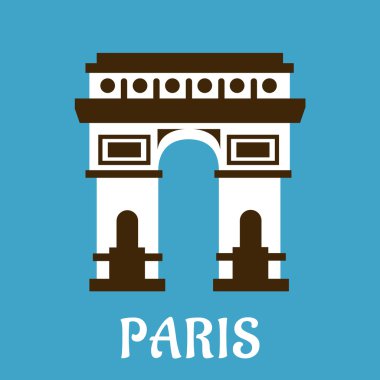Flat Arch of Triumph icon