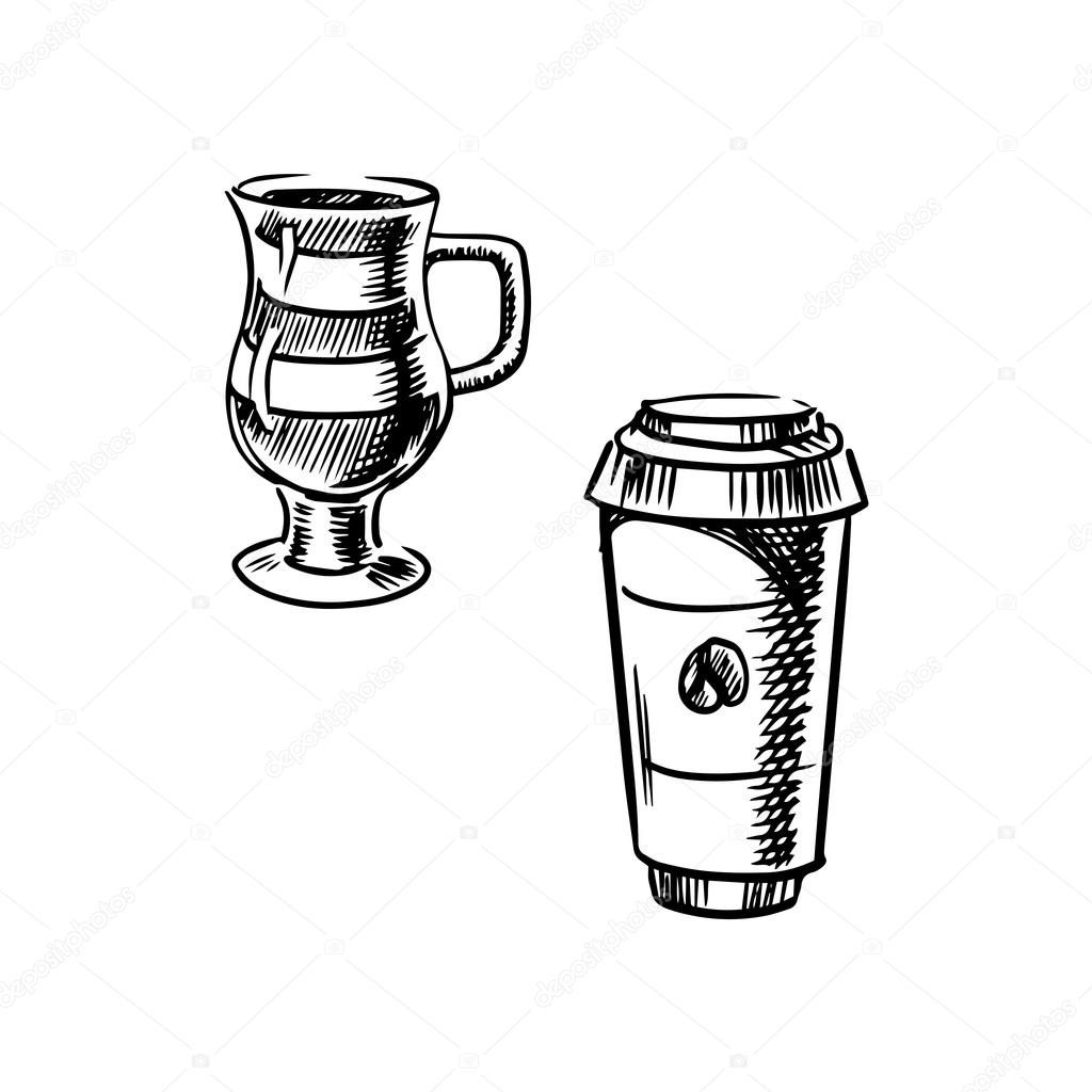 持ち帰り用の紙コップ コーヒー カップ ストックベクター C Seamartini 持ち帰り用の紙コップ コーヒー カップ ストックベクター C Seamartini