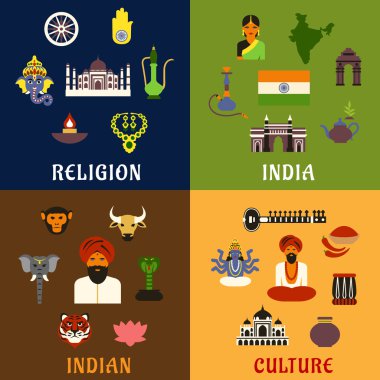 Indian culture, religion and national icons