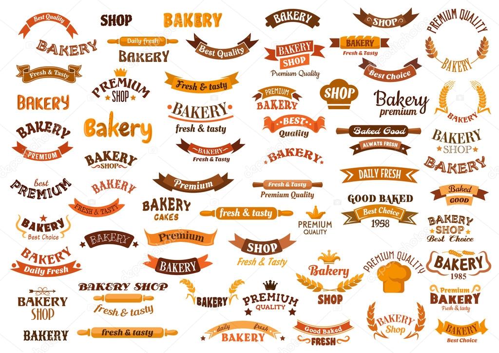 Bakery and pastry shop design elements