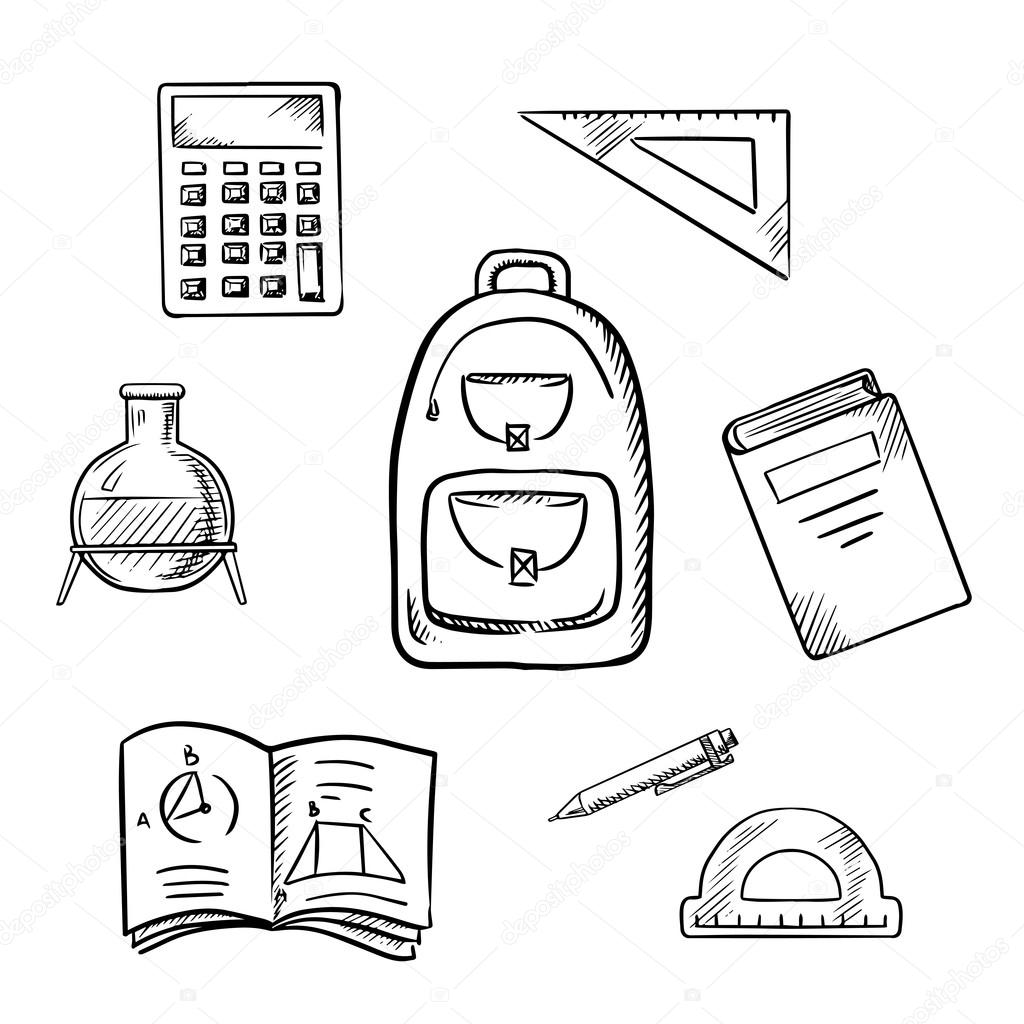 Drawing tools - Free education icons