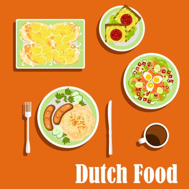 Dutch cuisine traditional dishes and snacks